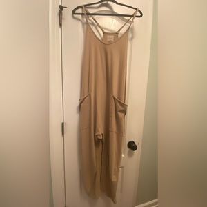 Free People Hot Shot Romper Kelp color Removed tags but never worn